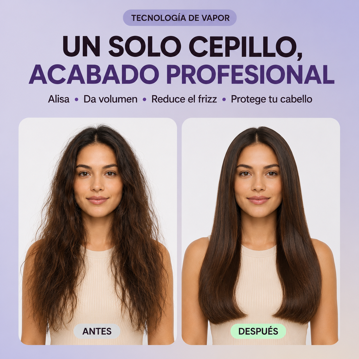 Cepillo alisador HydroShine