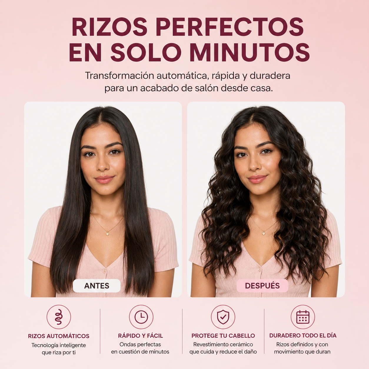 Rizador Automático CurlyWave Pro